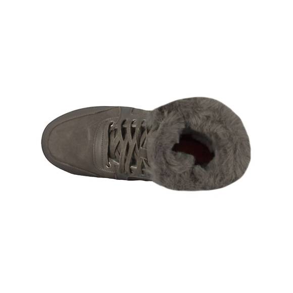 NEW CLOUD NINE ladies jamie fur sneaker in gray - Picture 5 of 6